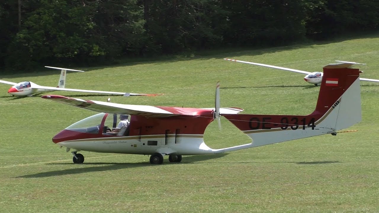 Brditschka HB-23/2400 takeoff at Airfield Ferlach | OE-9314