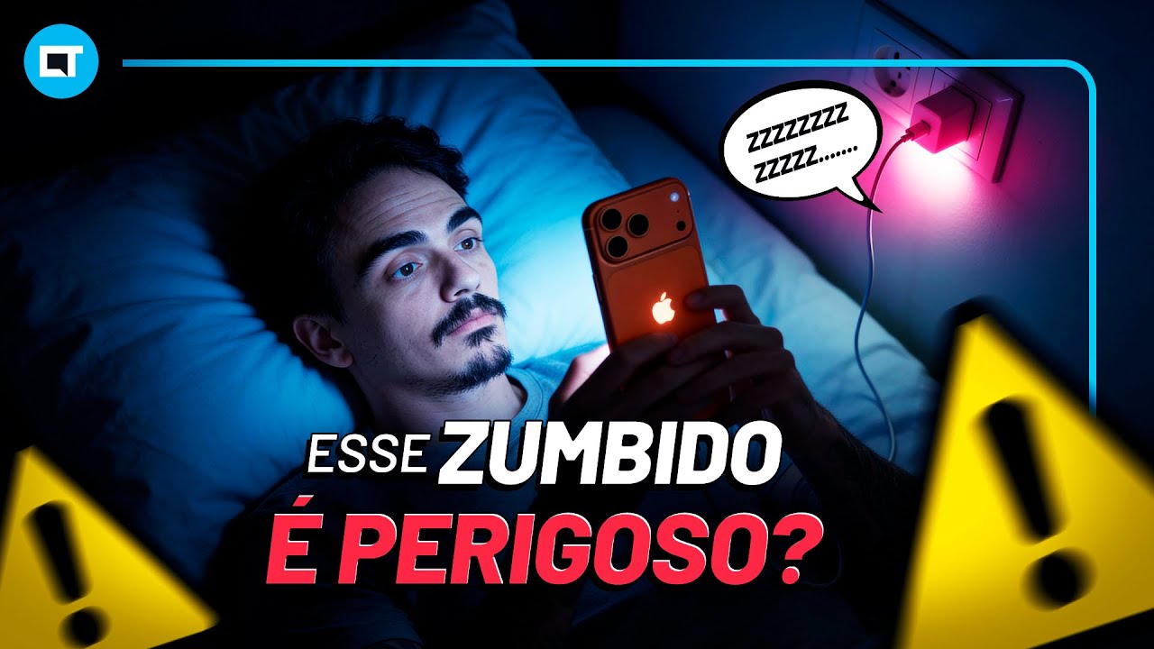 Carregador do celular com chiado na tomada é normal? ‎O que é aquele zumbido agudo 