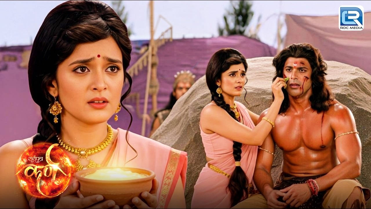 भीम के जख्मो पर लगाया द्रोपती ने दिव्य लेप | महाभारत | Suryaputra Karn | Latest Full Episode