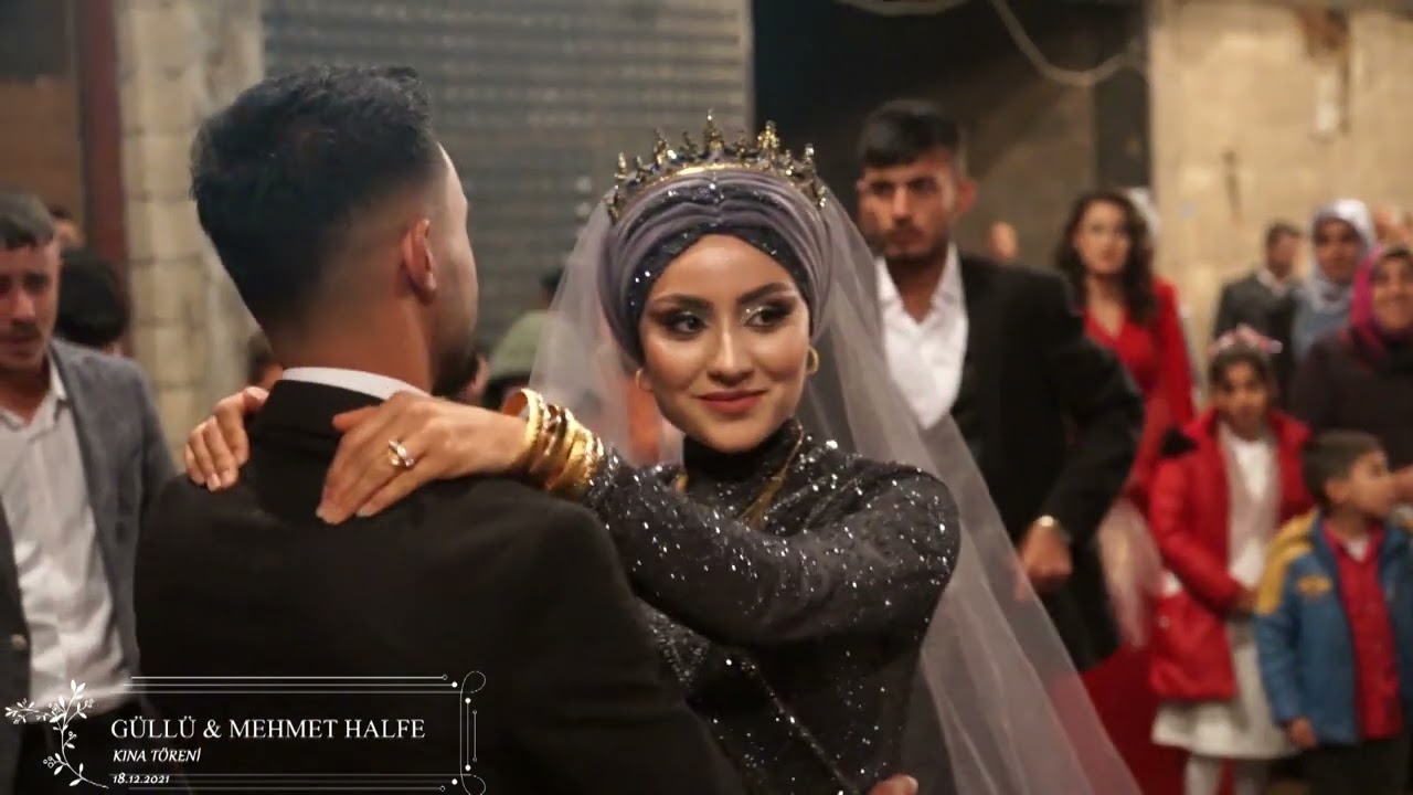 GÜLLÜ İLE MEHMET HALFENİN KINA TÖRENİ ARDILLI MUTLU #arabandüğünleri