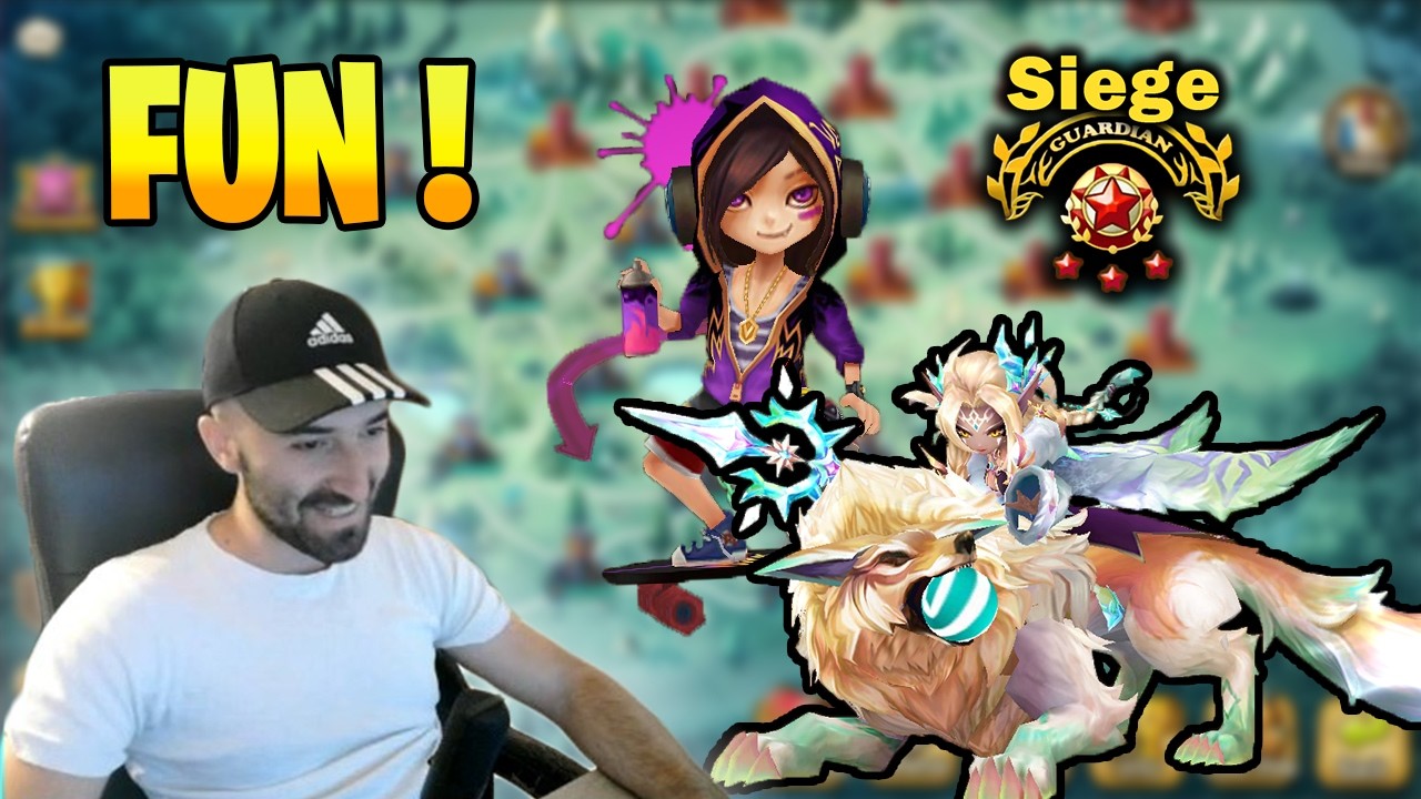 Using Only FUN Units! LETS GO! (Summoners War Siege)