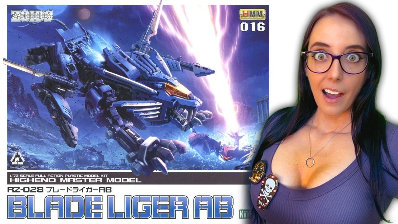 Building the 2nd Half of the Blade Liger Zoid this Week | Hobby Night Workshop Hangout