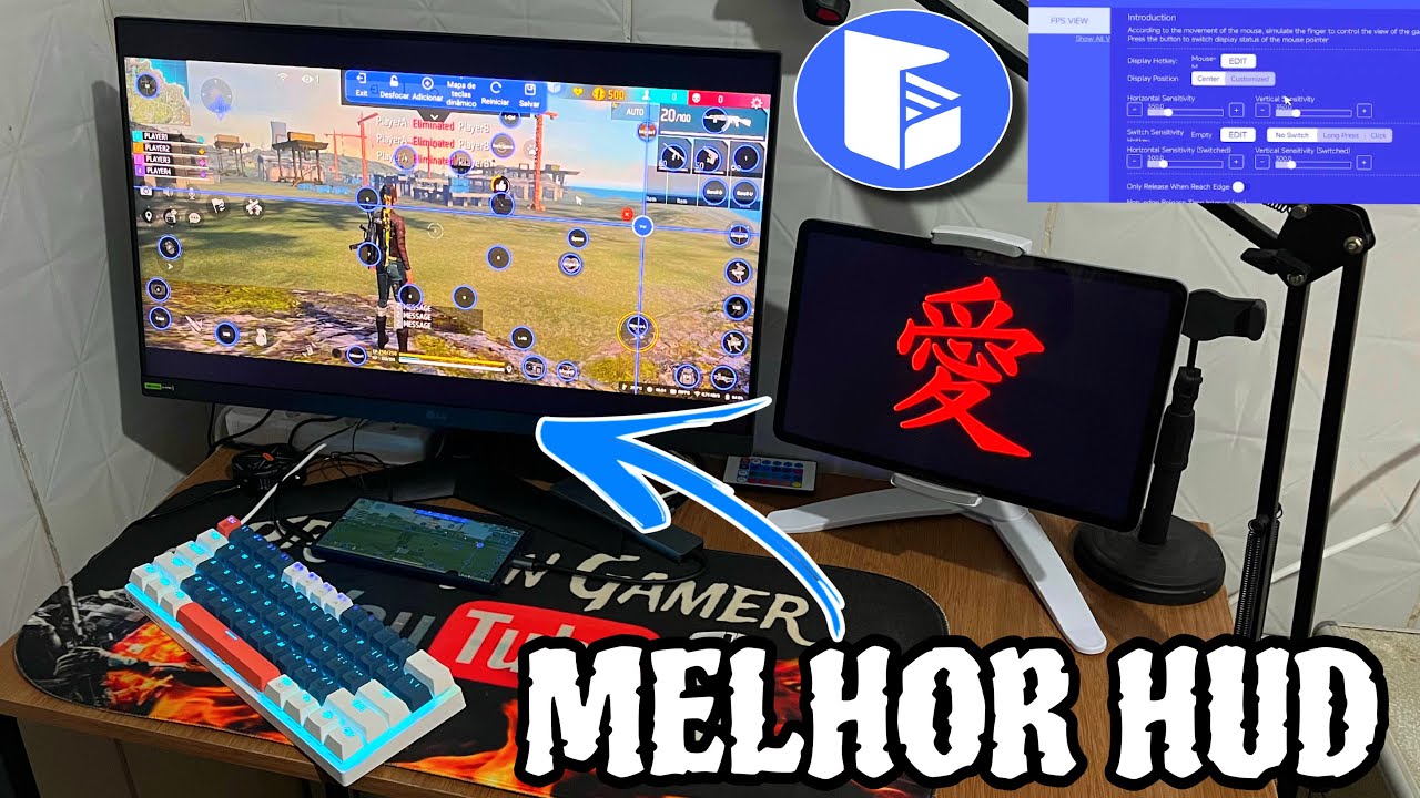 MELHOR HUD PARA EVOLUIR R&Aacute;PIDO NO MOBILADOR / GG MOUSE PRO 