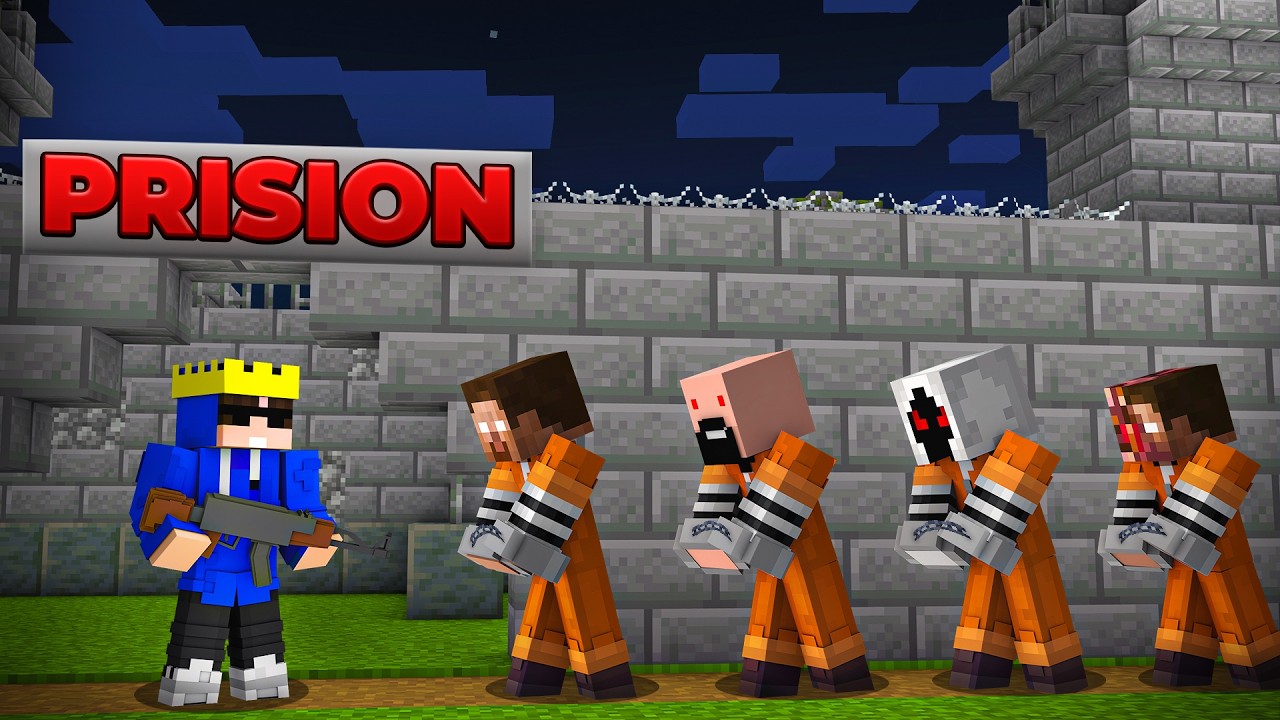 I Opened a SCARY PRISON in Minecraft!