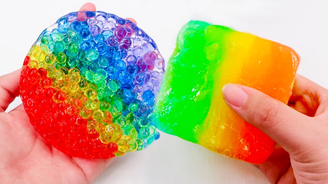 Rainbow Slime ASMR Compilation - Satisfying Slime ASMR