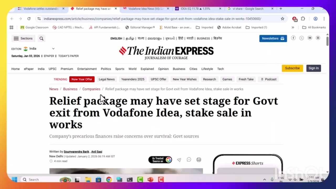 Vodafone Idea Share Rally Trend #vodafone #idea #vi #share 