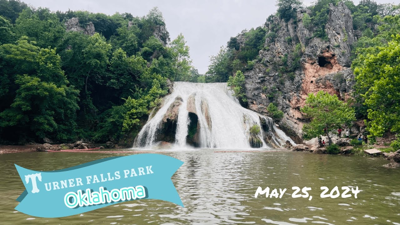 Turner Falls Park in Davis, Oklahoma, May 25, 2024