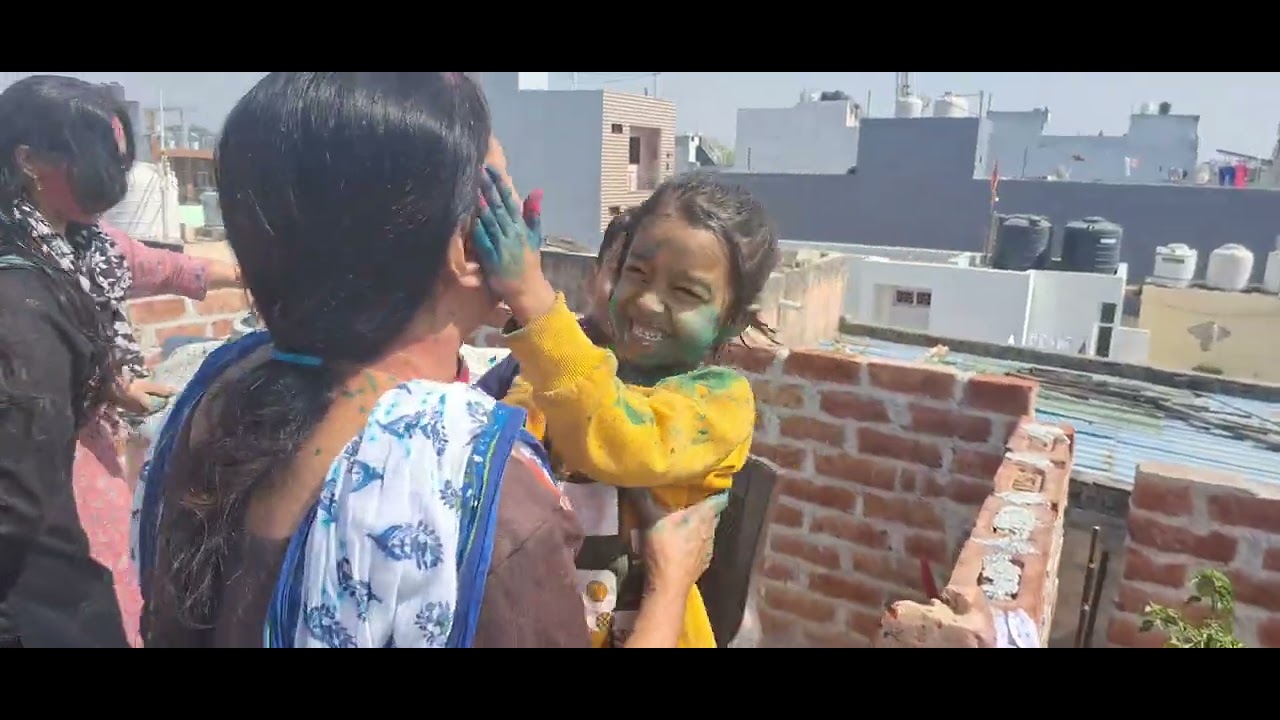 || Happy holi 🫶🏻💚|| #Vlog 167||●○•