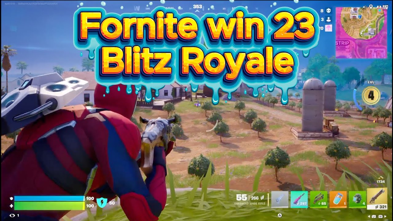 Fortnite Blitz Royale win 23