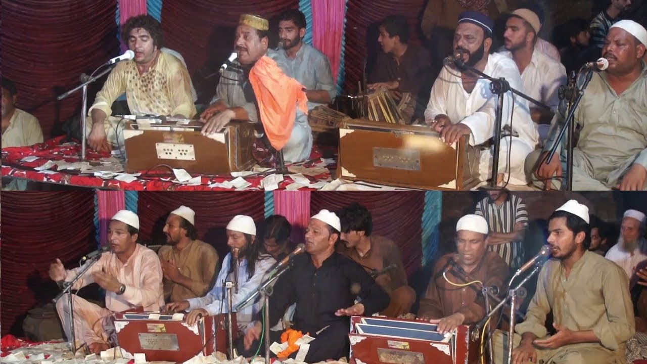 38th Mehfil e Sama Qawwali Tibbi Marlan Gujrat - Shaukat Qaiser Ali Qawal Vs Zafar Ahsan Khan Qawwal