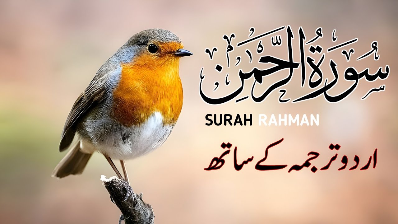 Surah Rahman With Urdu Translation full Qari Al Sheikh Abdul Basit Abdul Samad ( tilawat e quran )