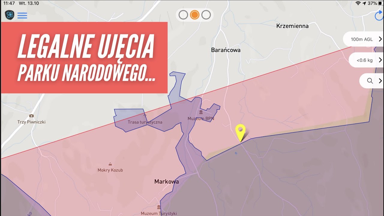LEGALNE LOTY W STREFIE R - BEZ HARACZU I ZGODY DYREKCJI PARKU NARODOWEGO