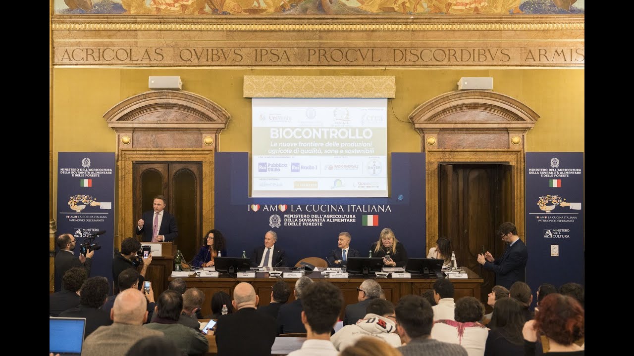 “Biocontrollo. Le nuove frontiere delle produzioni agricole di qualità, sane e sostenibili”