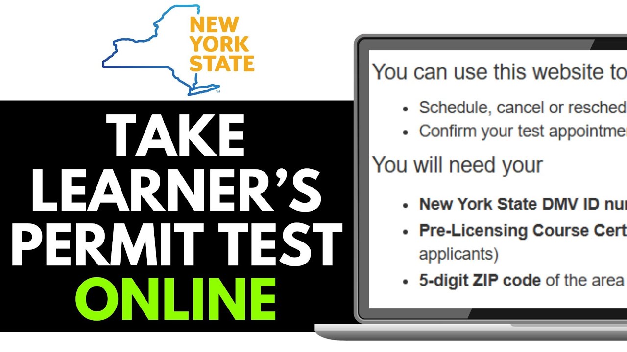 How to Take Learners Permit Test Online in NY 2025 (FULL TUTORIAL)