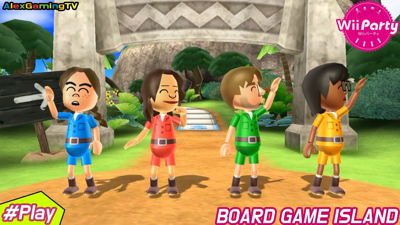 Wii party - Board Game Island ( Gameplay, Jp Sub ) Player Agata