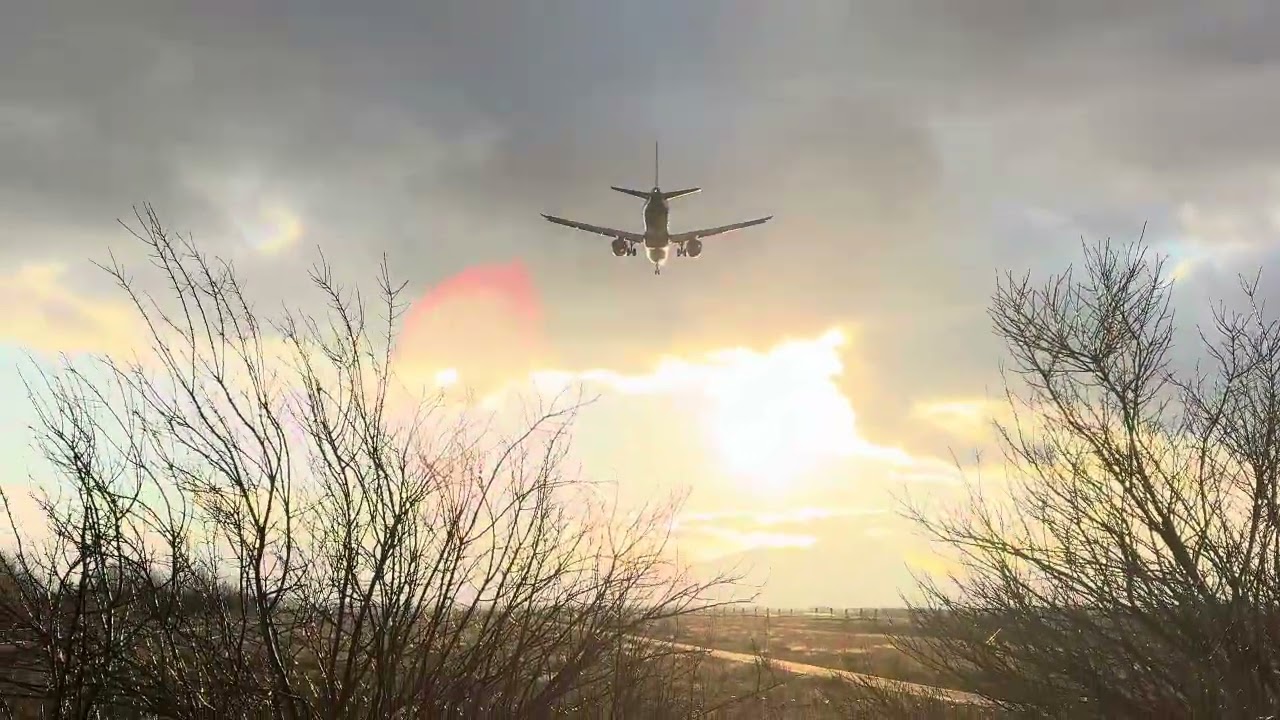 Brasov Airport Landing