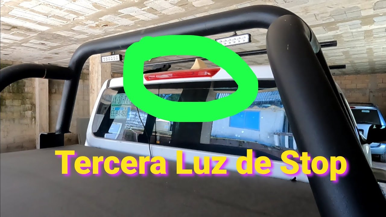 Tercera Luz de Stop, Nissan NP300, Frontier, Navara. 3rd stop light.