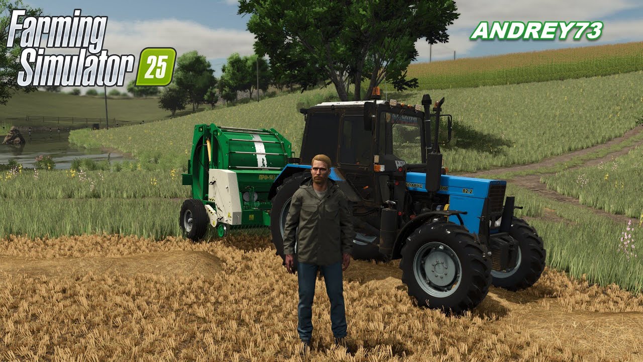 Farming Simulator 25/ СЕЛО ЛУГОВОЕ/ №49/ИЮЛЬСКИЕ РАБОТЫ В ПОЛЕ. ЧАСТЬ 3/Тюкуем, культивируем и пашем