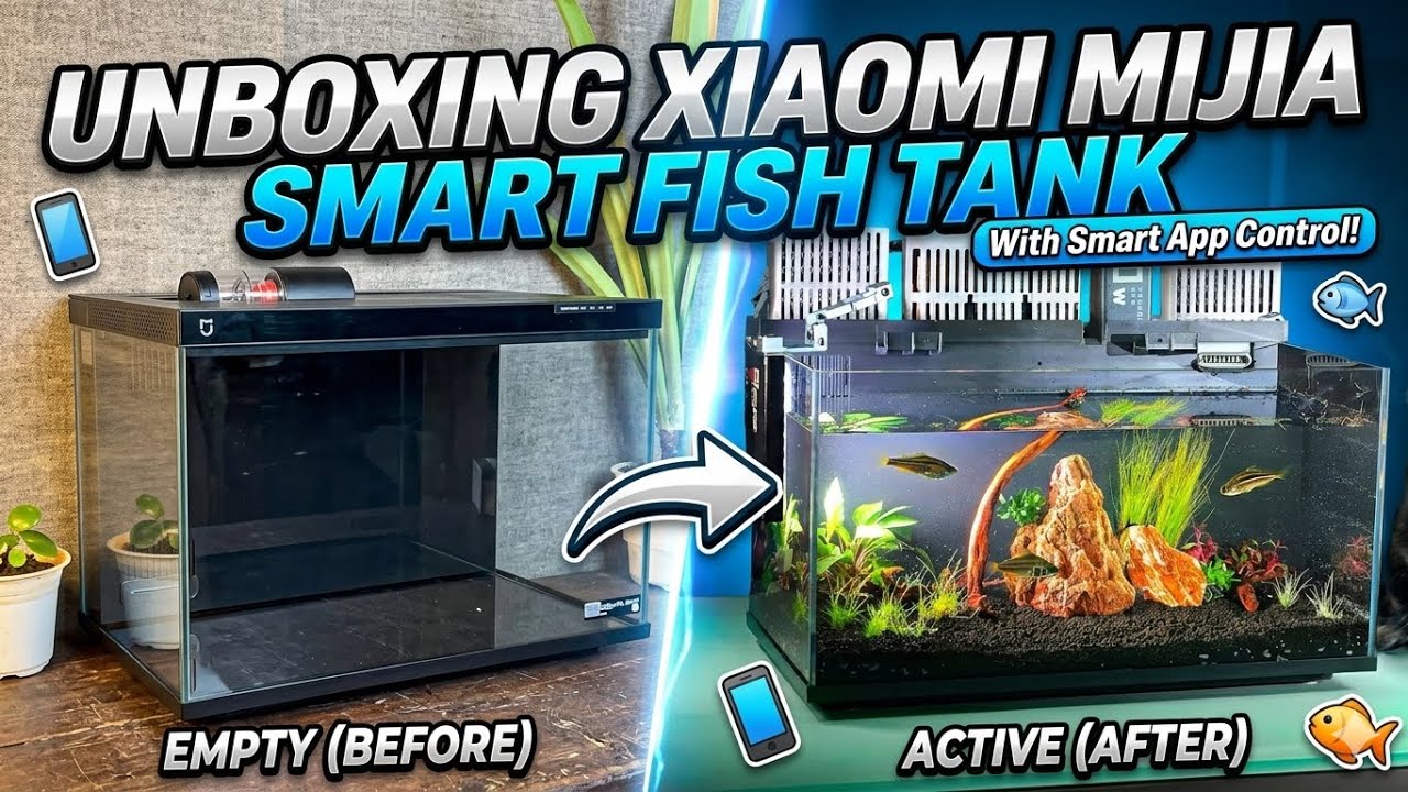 Uboxing Xiaomi Mijia Smart Fish Tank