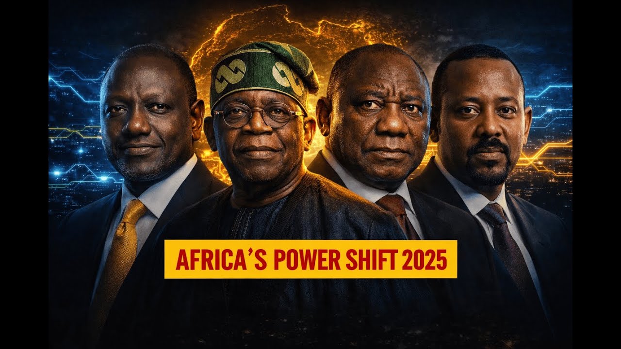 Africa's Economic Power Shift 2025: The Rise of Kenya, Nigeria, South Africa & Ethiopia