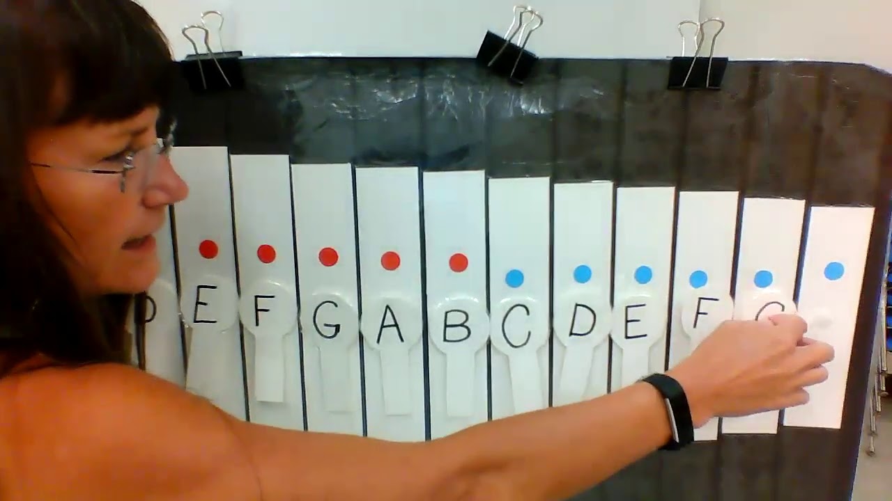 The Musical Alphabet and the Marimba