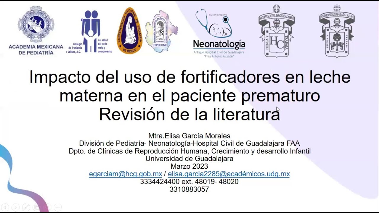 Impacto del uso de fortificadores en leche materna en el paciente prematuro