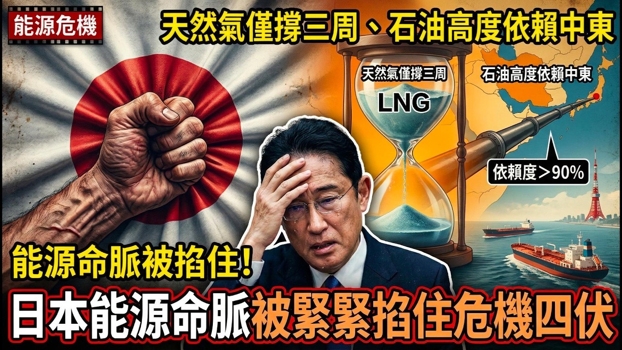 天然氣僅撐三周！日本的致命短板，終於藏不住了
