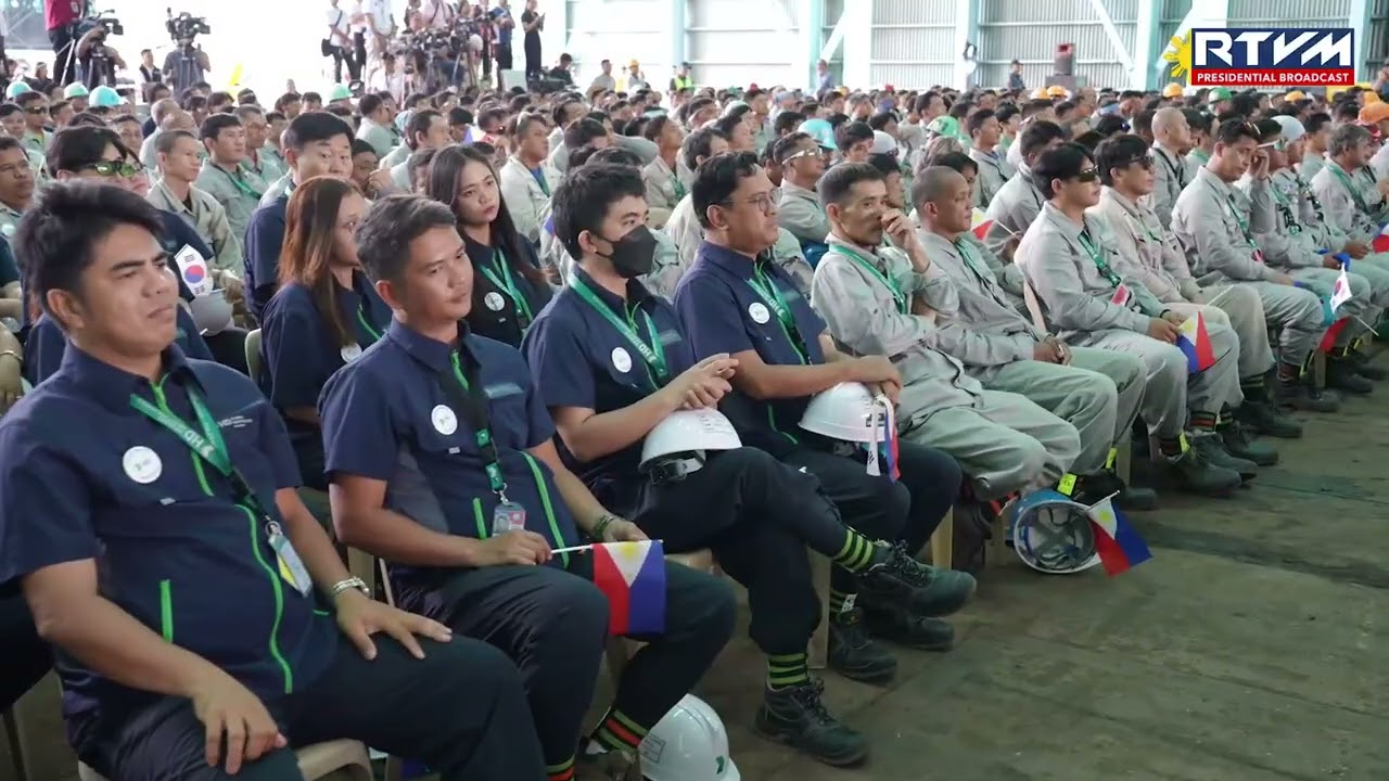 Inauguration of the HD Hyundai Shipyard in the Philippines 09/02/2025