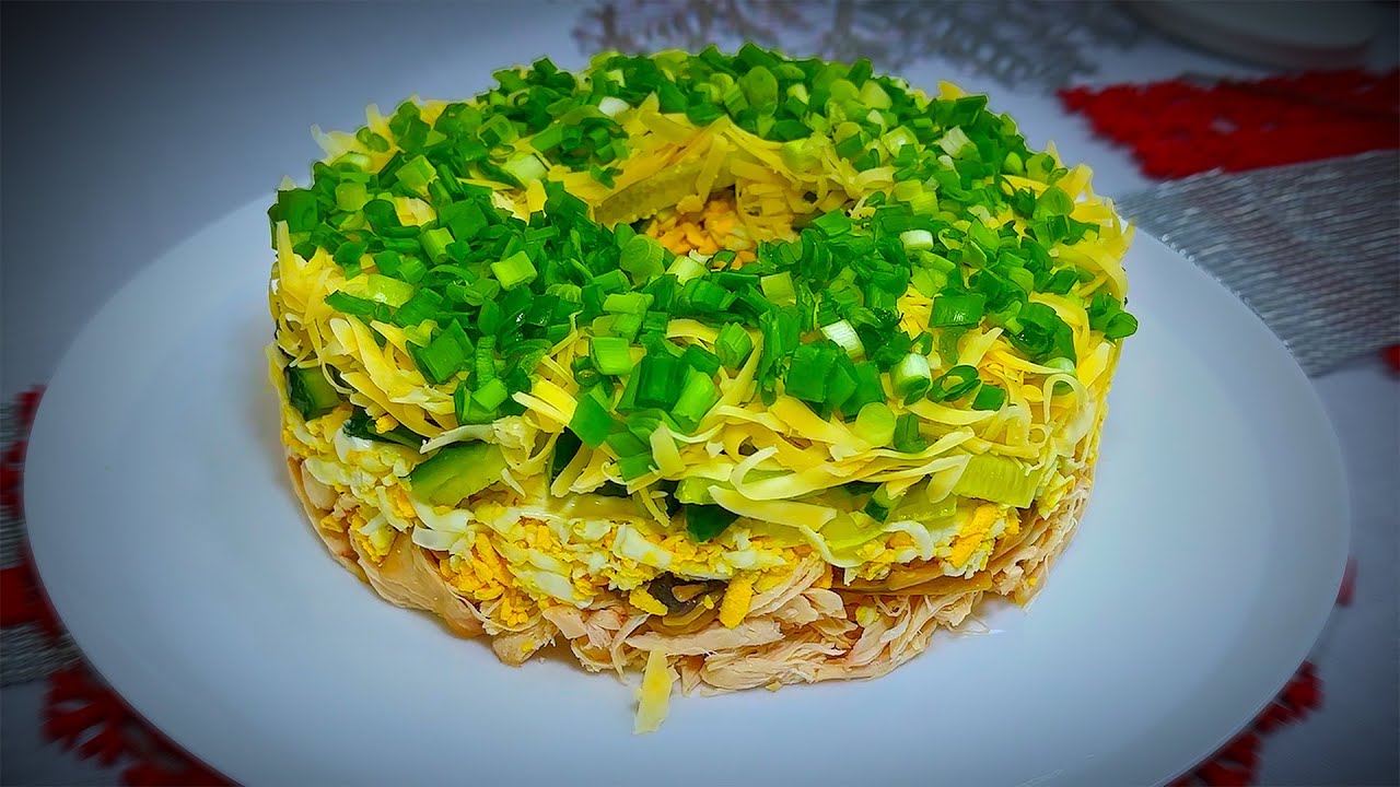 Salata cu piept de pui - Gustos Rapid