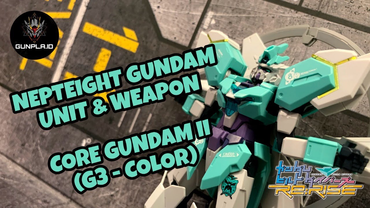 [GUNPLA ID] NEPTEIGHT UNIT & WEAPON | HIROTOS MOBILE SUIT | BUILD DIVER RE:RISE | 1/144