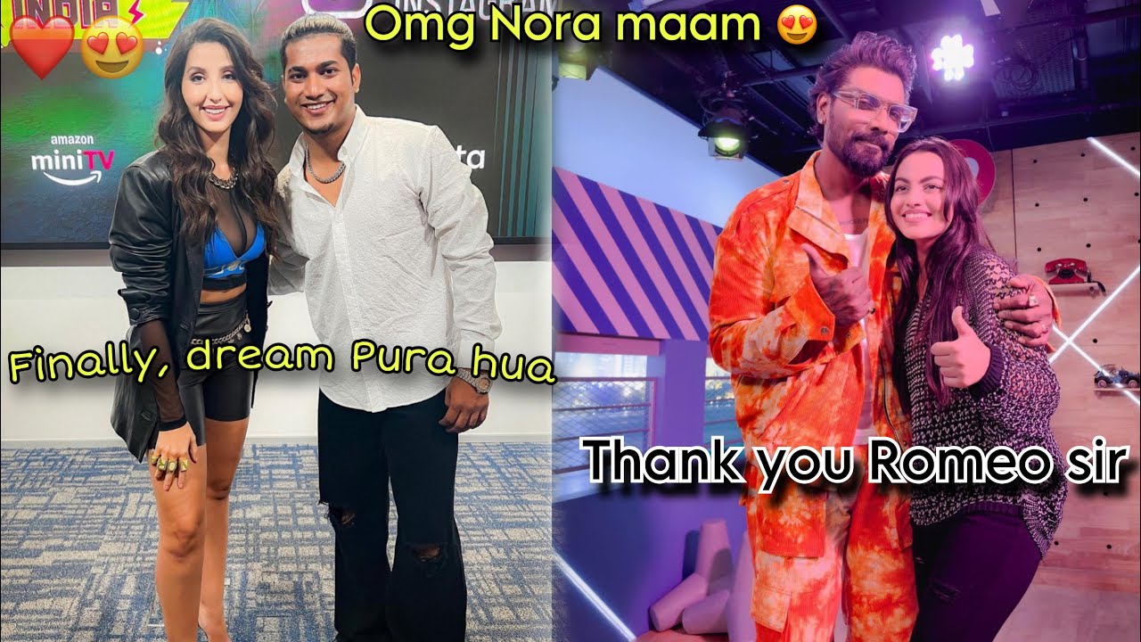 Nora or Remo sir OMG 😳 || Dream pura ho gaya hamara 😍|| beauty or arbaz ghuma Mumbai🥰