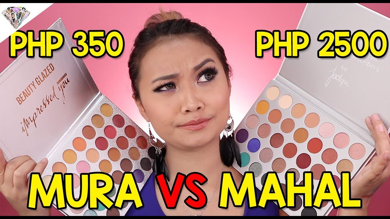 BAKIT GANON?! MAHAL VS MURA | Jaclyn Hill Palette VS Beauty Glazed Palette ALIN ANG MAS MAGANDA?!
