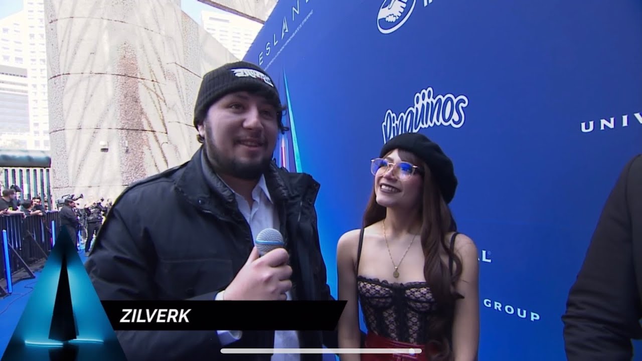 ZILVERK en la ALFOMBRA AZUL de los ESLAND M&Eacute;XICO🇲🇽🔥💪