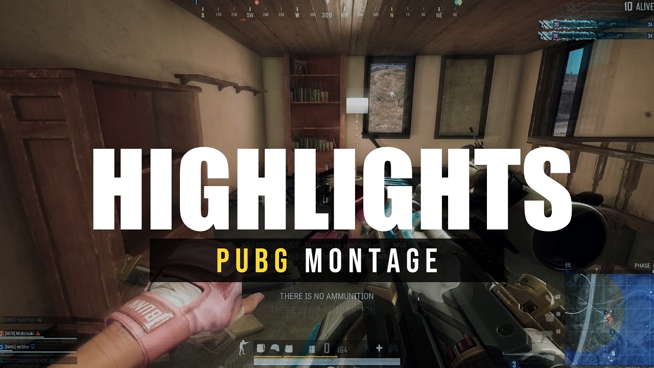 【PUBG】「Montage」Highlights