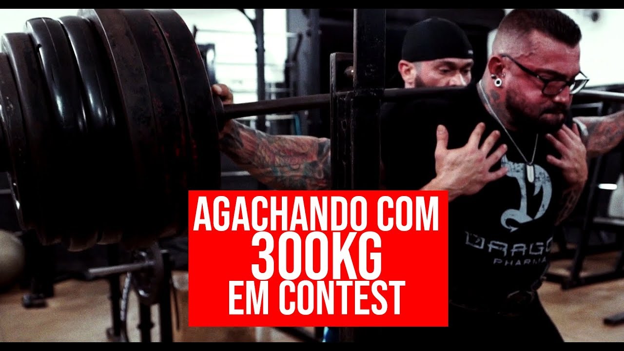 AGACHANDO COM 300KG EM PRÉ CONTEST | BAD BOY | DONAIRE | SUPERMAN