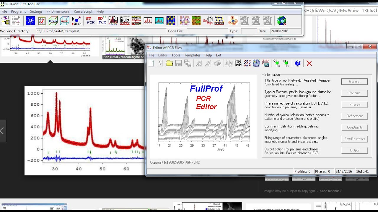 Easiest & Best Way to do Rietveld Refinement Using FullProf software Suit Starting to end