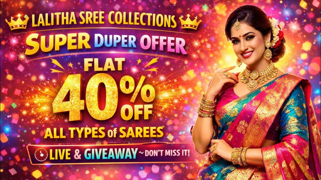 Lalitha Sree Sarees | Buy Latest Silk, Cotton & Party Wear Sarees Online | Wholesale Saree..