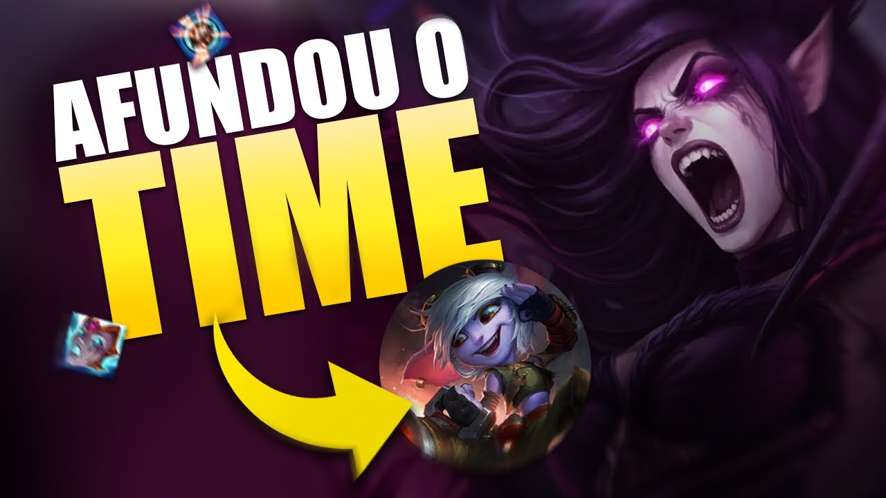 TRISTANA AFUNDOU O TIME | LOL WILD RIFT