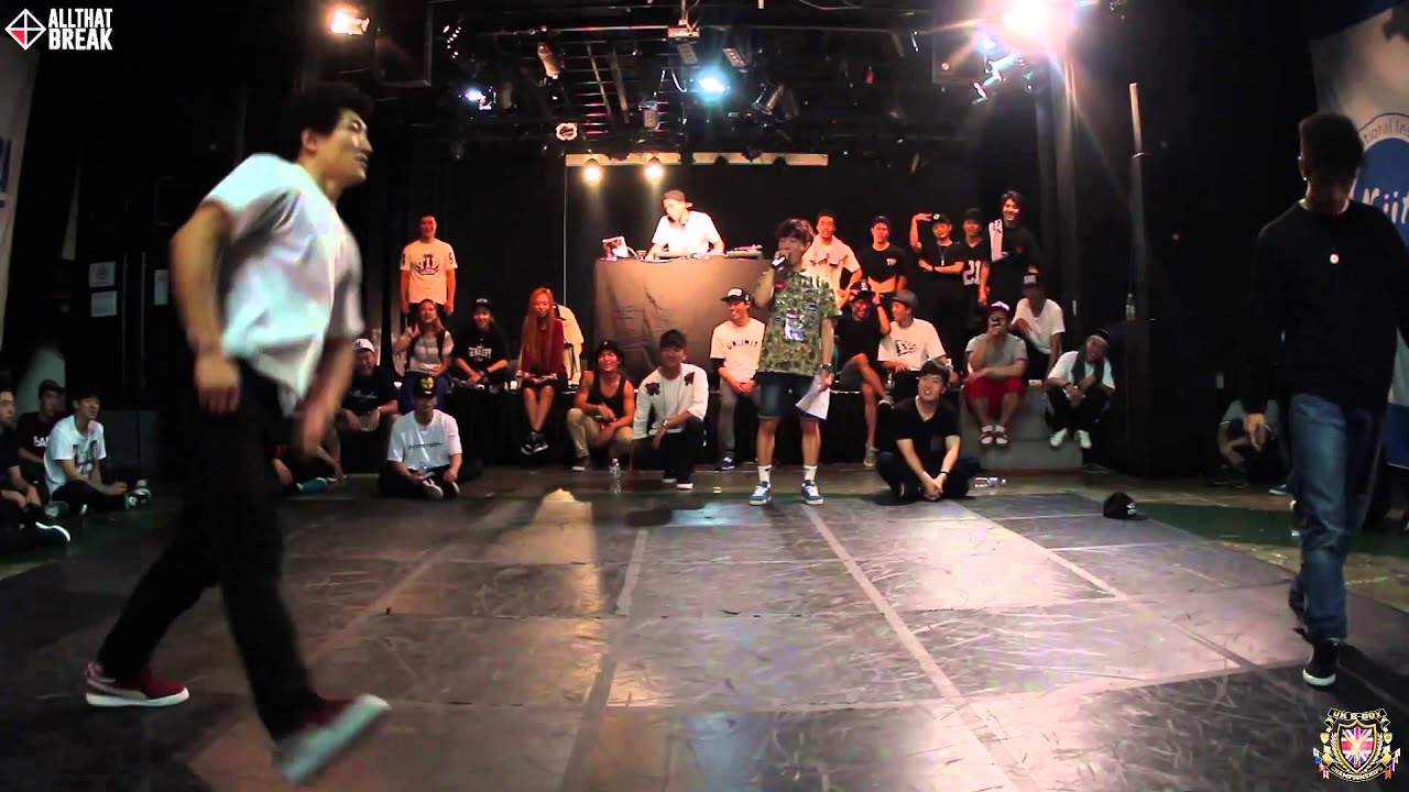 NOODLE v ZOOT / Bboy Top 16 / UK B-Boy Champs 2014 Korea / Allthatbreak.com
