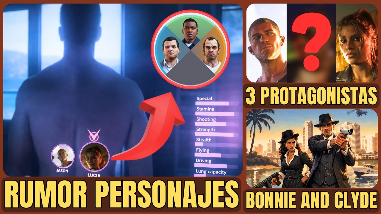 ULTIMAS NOTICIAS GTA 6 | Video Filtrado | Personajes Jugables