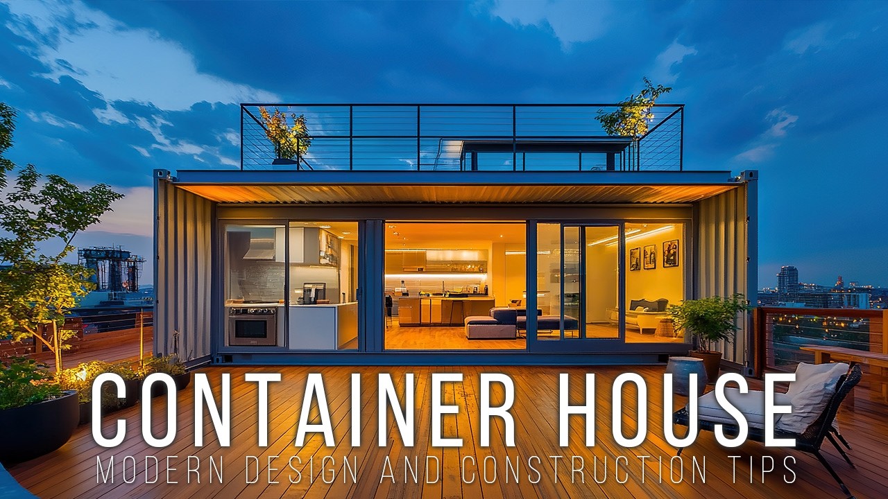 Eco-Friendly Shipping Container House Design Ideas: Modern Design and Construction Tips