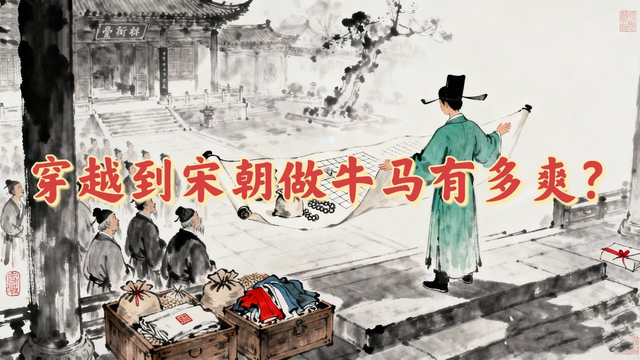 穿越宋朝当公务员：俸禄＋职田＋退休金有多离谱？