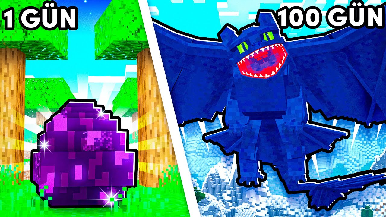 Hardcore’da 100 Gün Boyunca BEBEK DİŞSİZ İle Yaşamaya Çalıştım! | Minecraft