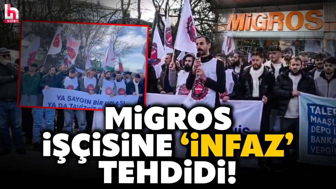Migros depo işçileri günlerdir ayakta: Amirden, depo işçisine kan donduran tehdit ortaya çıktı!
