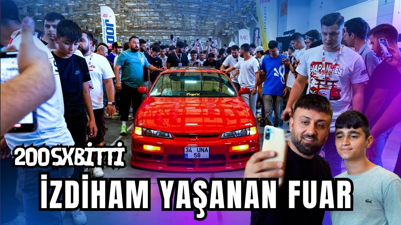 NİSSAN 200SX BİTTİ İLK ETKİNLİK I JAPAN FEST 2024 l ÜNAL TURAN