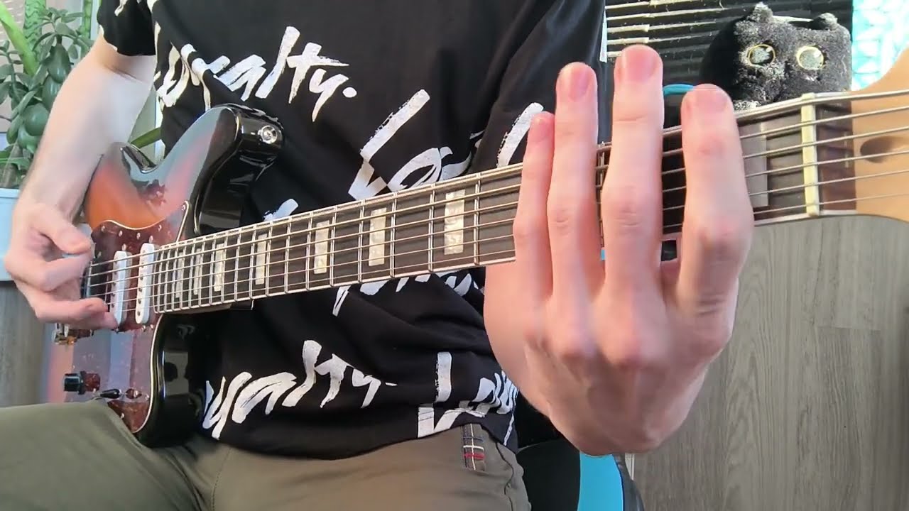 Thornhill - nerv (Double Drop D Bass VI / baritone guitar cover)