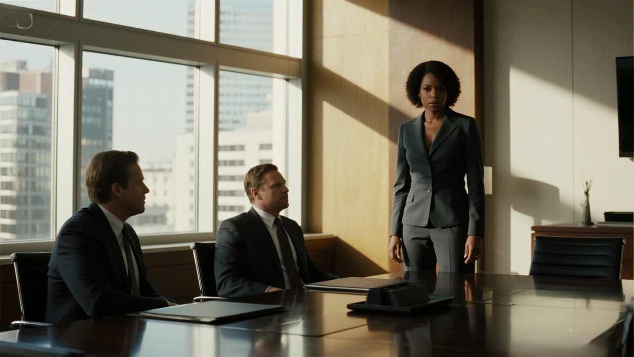 CEO Mocks Black Woman in German—Stunned When She Fires Back and Silences the Room...