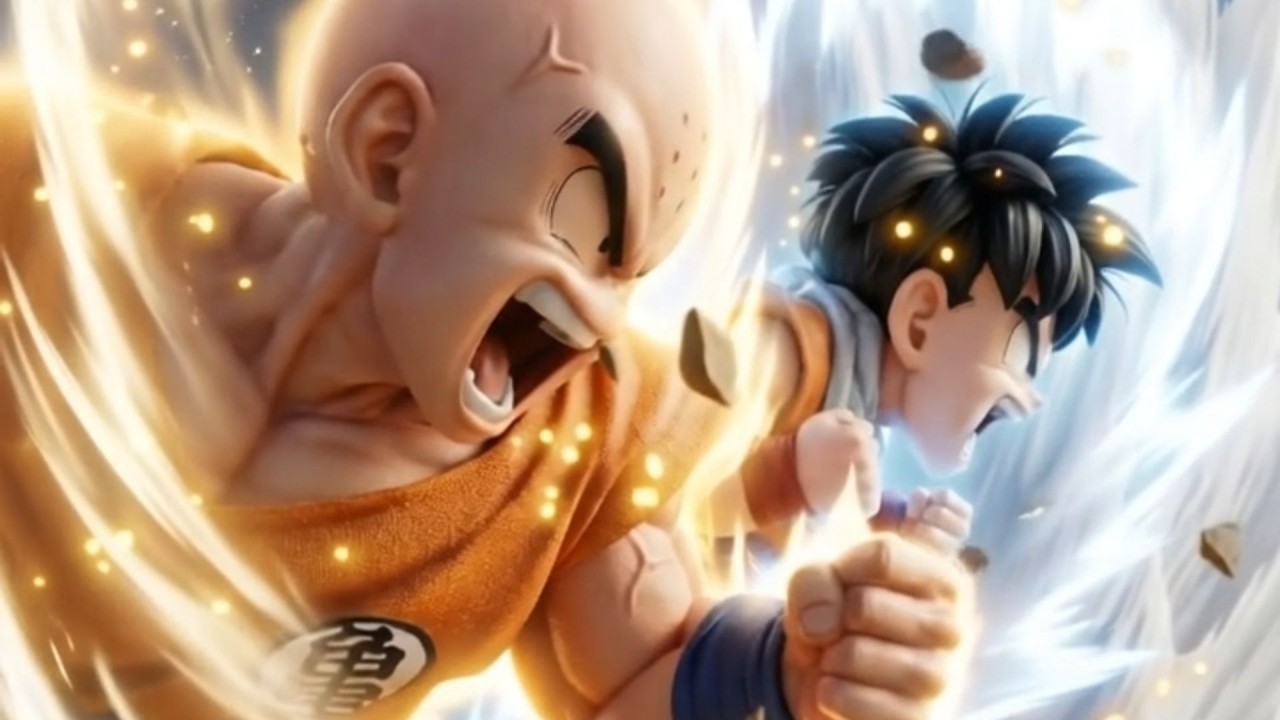 クリリンをAIに作らせてみた #ai #ドラゴンボール #アニメ #クリリン #dragonball