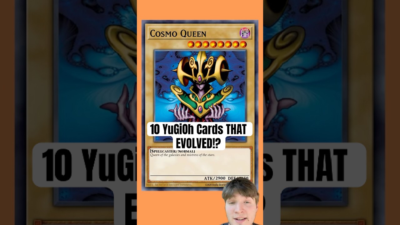 10 YuGiOh Cards THAT EVOLVED!?
