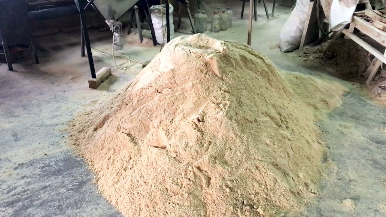 Produktionslinie f&uuml;r Heizpellets